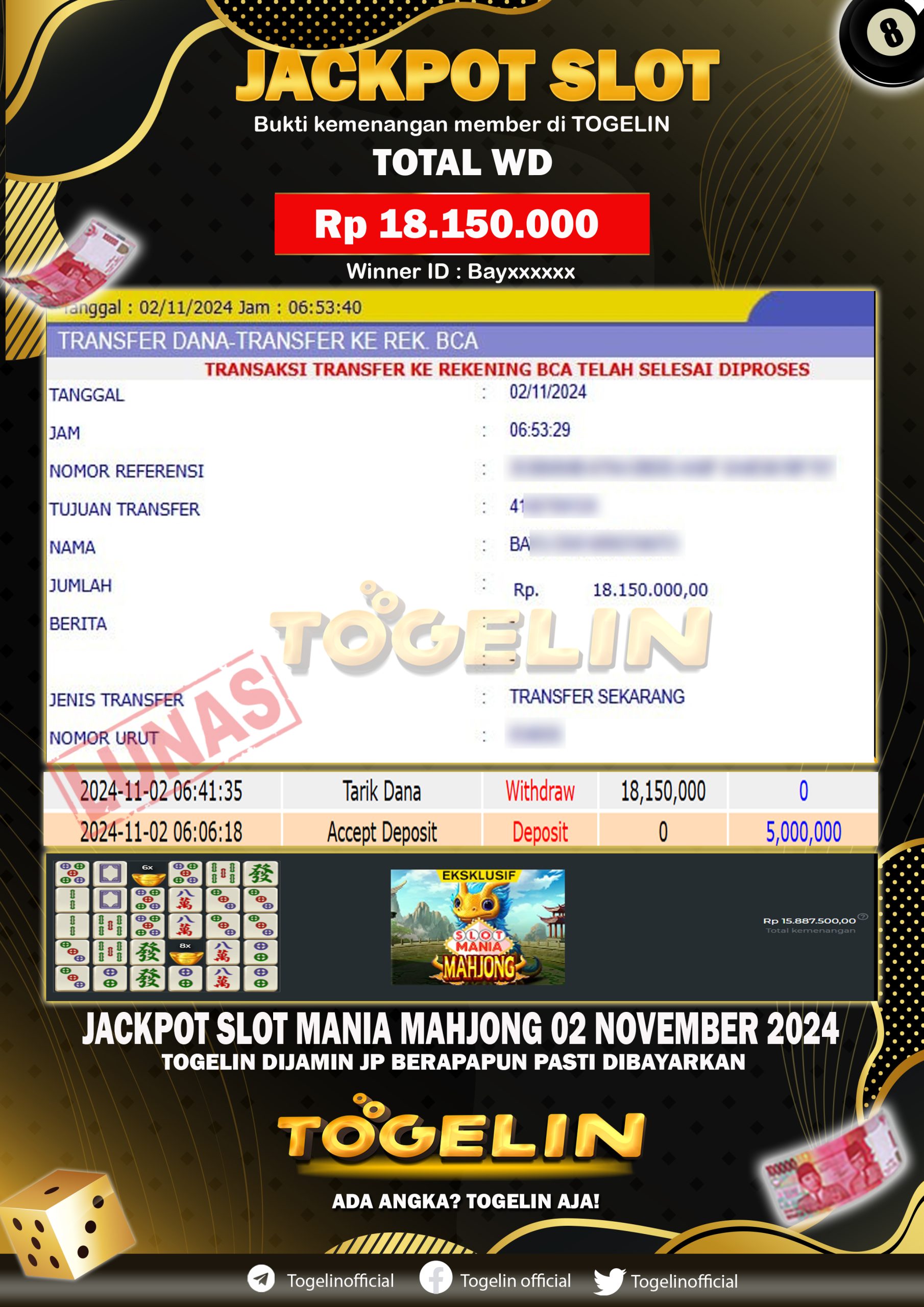 BUKTI JP TOGELIN 02 NOVEMBER 2024